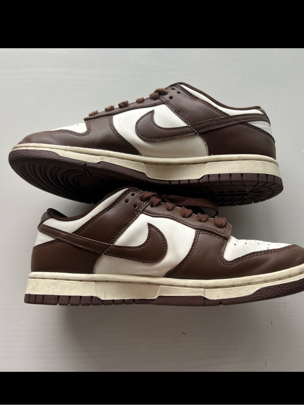Nike Dunk Low Brown & White Low-Top Sneakers